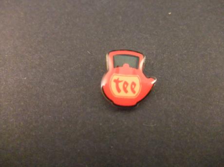 Theepot opschrift Tee